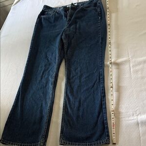 Denver Hayes Classic Fit Dark Blue Denim Jeans. Size 14.